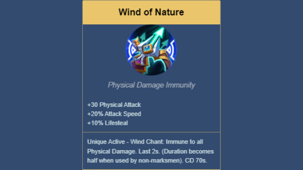 Wind of Nature - Counter Hanzo