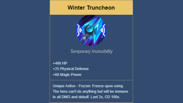 Winter Truncheon