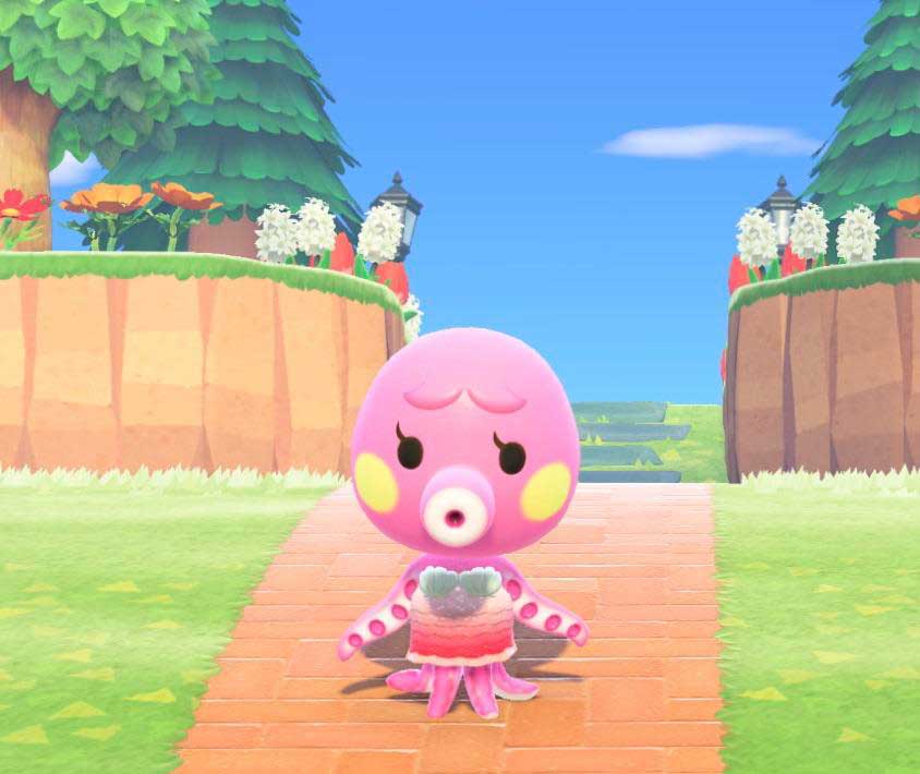 Bug Hidung Marina di Animal Crossing