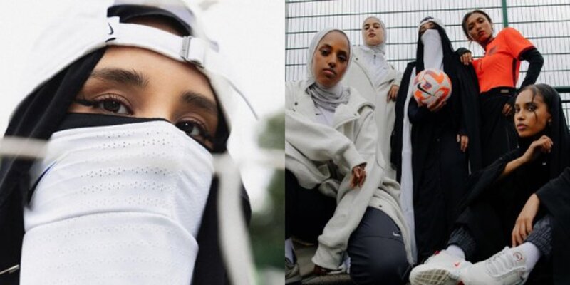 Pertama Kalinya, Nike Rilis Koleksi Cadar dan Abaya
