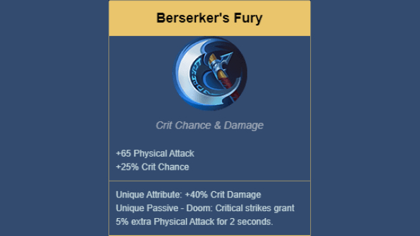 Berseker's Fury