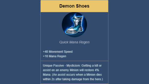 Demon Shoes Build Kagura