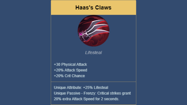 Haass Claws - Build Bruno