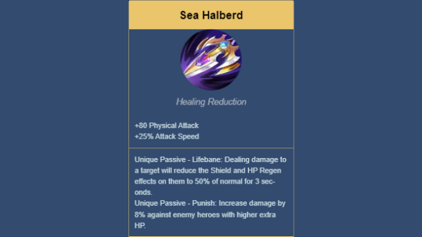 Sea Halberd - Item Counter Rafaela