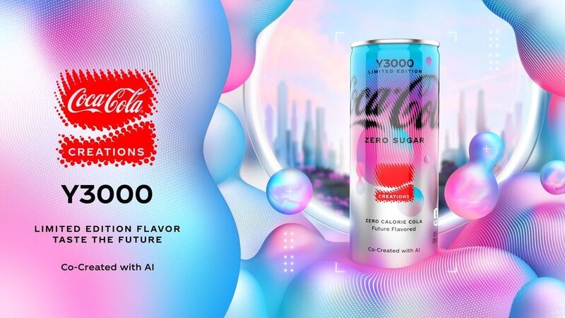Unik, Coca Cola Y3000 Zero Sugar dengan Varian Rasa Baru Ini Dibuat AI