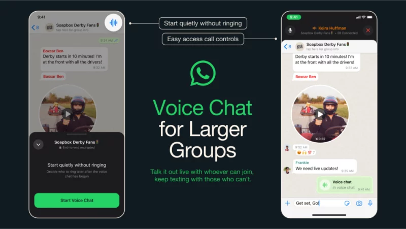 Fitur Baru WhatsApp Mirip Discord: Obrolan Suara untuk Grup