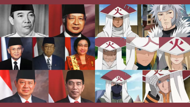 Presiden Indonesia dan Hokage Konoha