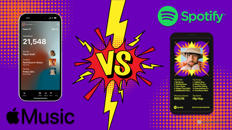 Apple Music Replay VS Spotify Wrapped: Lebih Bagus Mana?