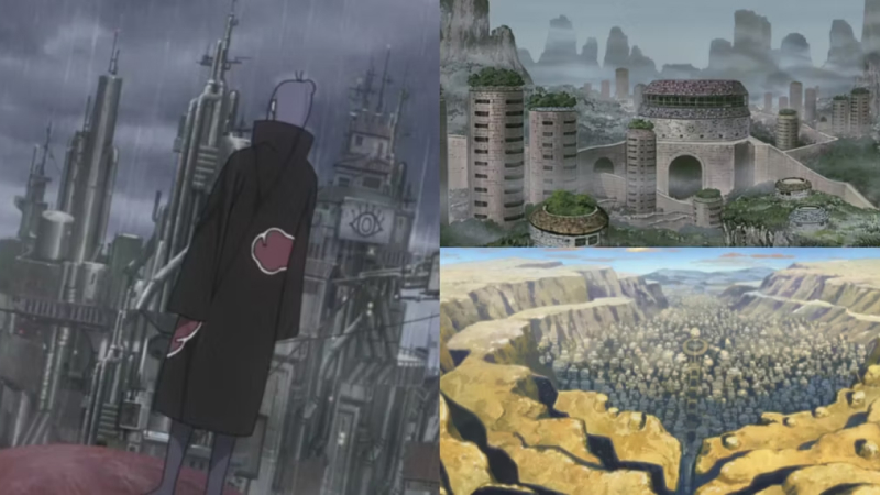 5 Desa Terburuk di Naruto yang Tak Layak Dihuni