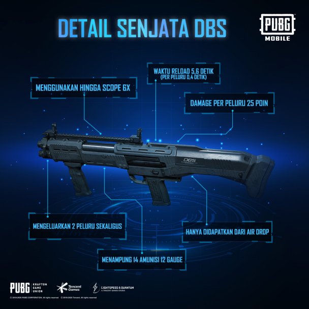 Detail Senjata DBS