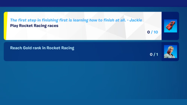 Hadiah Rocket Racing