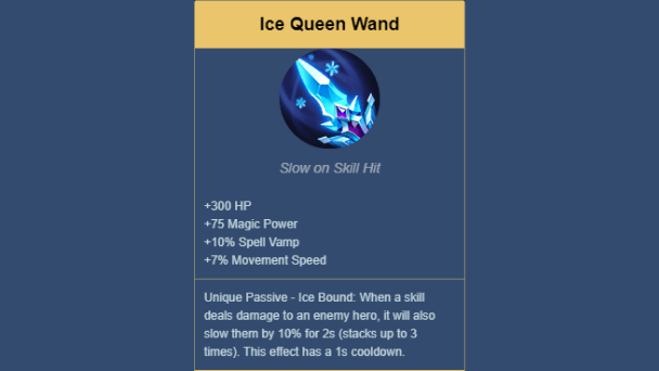 Icee Queen Wand - build Yve