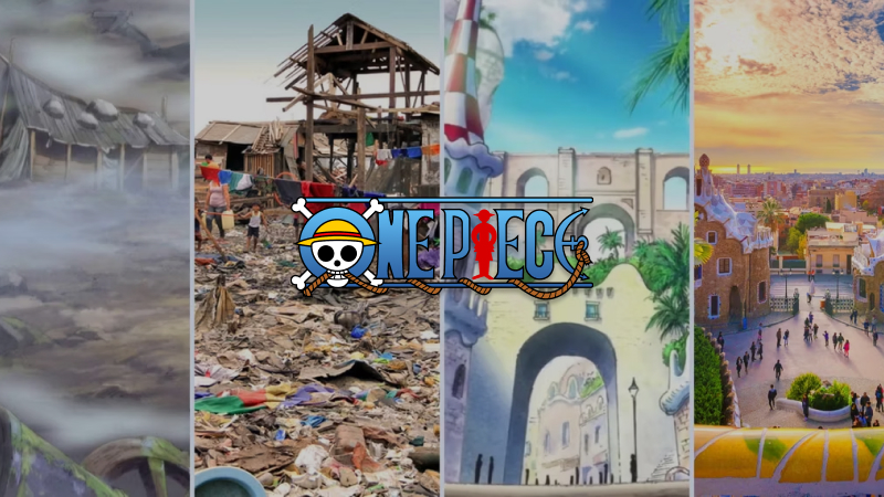 4 Lokasi di One Piece Terinspirasi dari Dunia Nyata