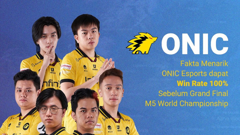 Menelisik Hero Pick ONIC Esports, Win Rate, Hingga MVP di M5