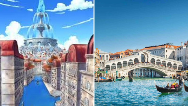 Water 7 Venesia Lokasi di One Piece