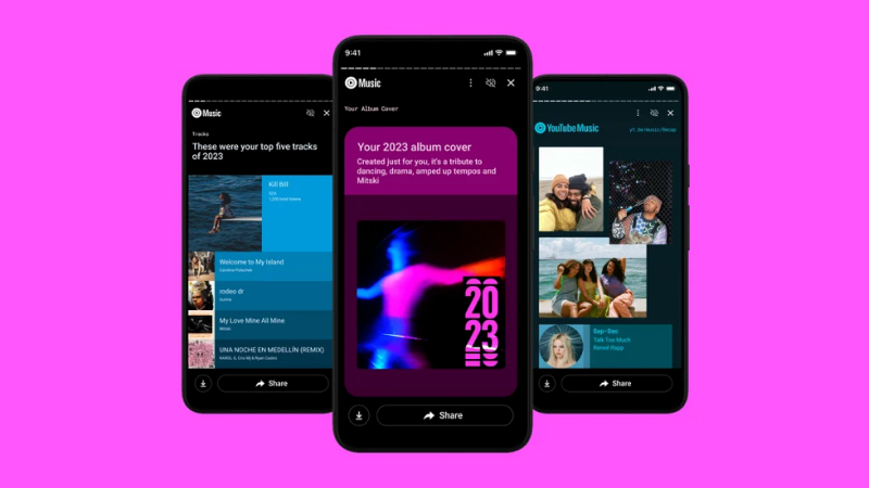 YouTube Music Recap 2023 Lebih Unik dari Spotify Wrapped