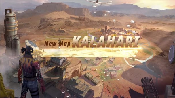 Map Free Fire Kalahari