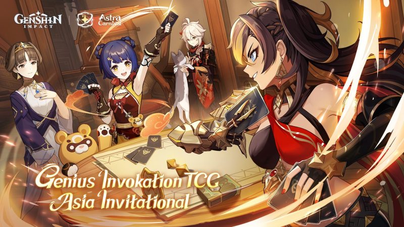 Turnamen Genius Invokation TCG Pertama Genshin Impact di Asia
