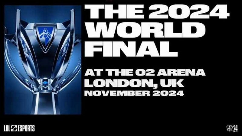 Lol Esports 2024 Worlds Final London O2 Arena