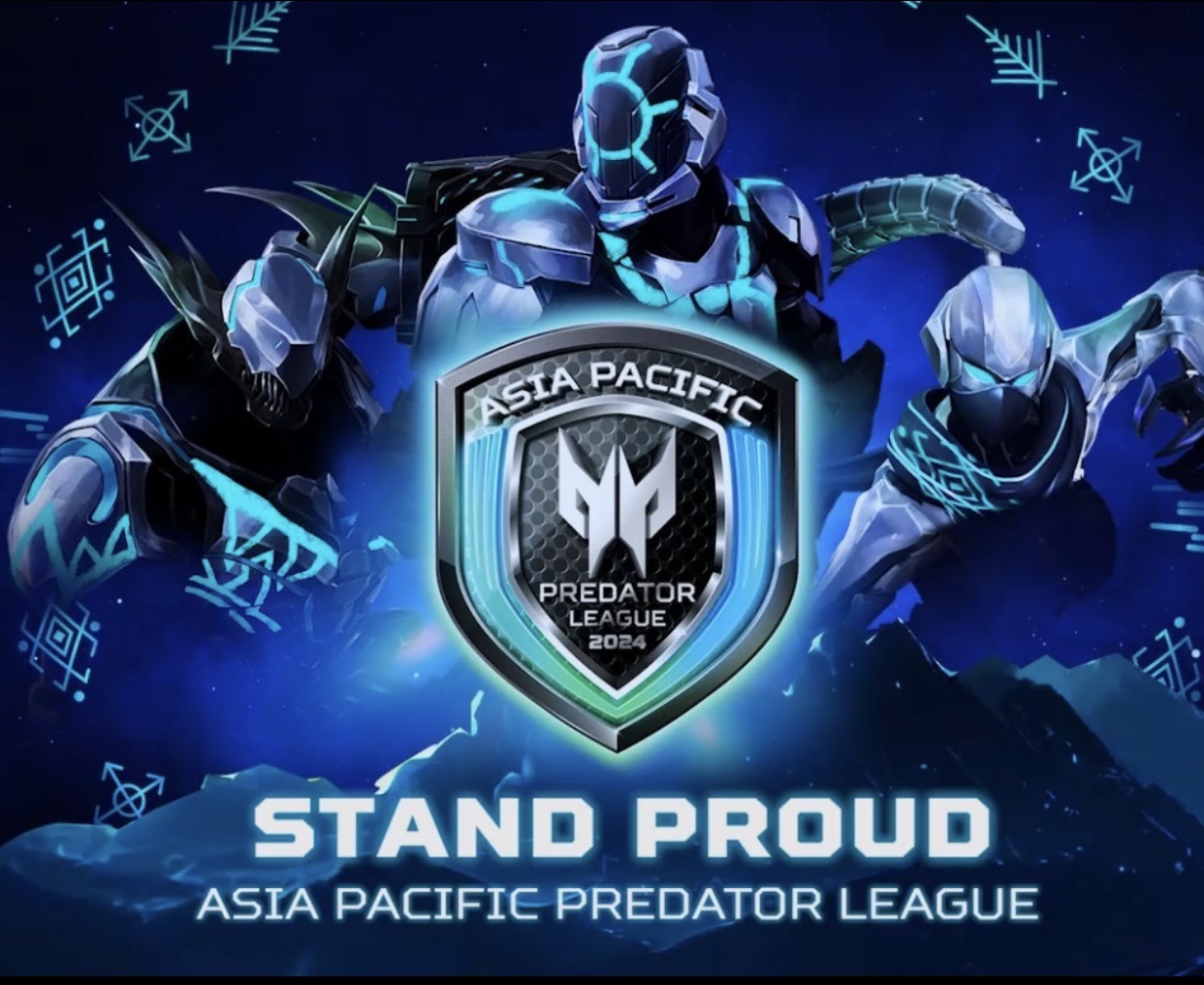 Poster APAC Predator League 2024 yang berlangsung di Manila, Filipina.