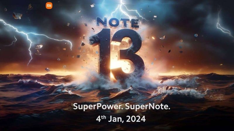 Peluncuran Global Redmi Note 13, 15 Januari