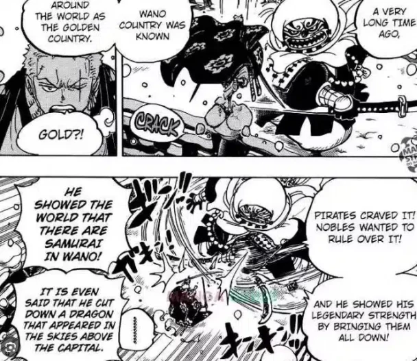 Ryuma di One Piece Monster Karya Eiichiro Oda