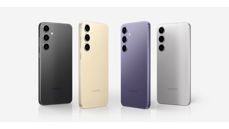 Samsung S24  Hadir dengan Empat Warna