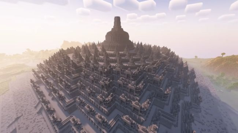 Kreator Minecraft Ini Dapat Akses Seumur Hidup ke Borobudur