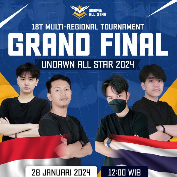 Grand Final Undawn All Star, TheBOSS Falcon (Indonesia) melawan Dragon (Thailand).
