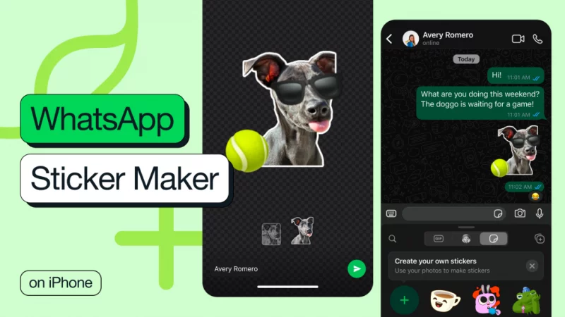 Stiker WhatsApp Kini Bisa Dibuat di Dalam Aplikasi
