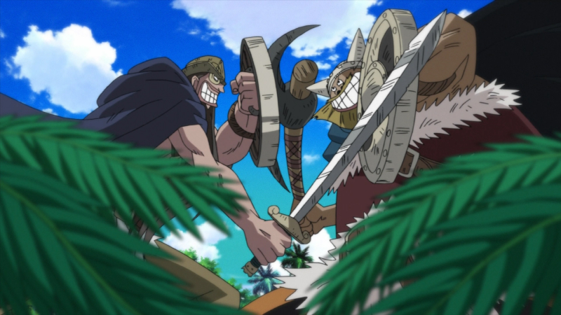 Dorry dan Brogy: Legenda Giant Pirates di One Piece