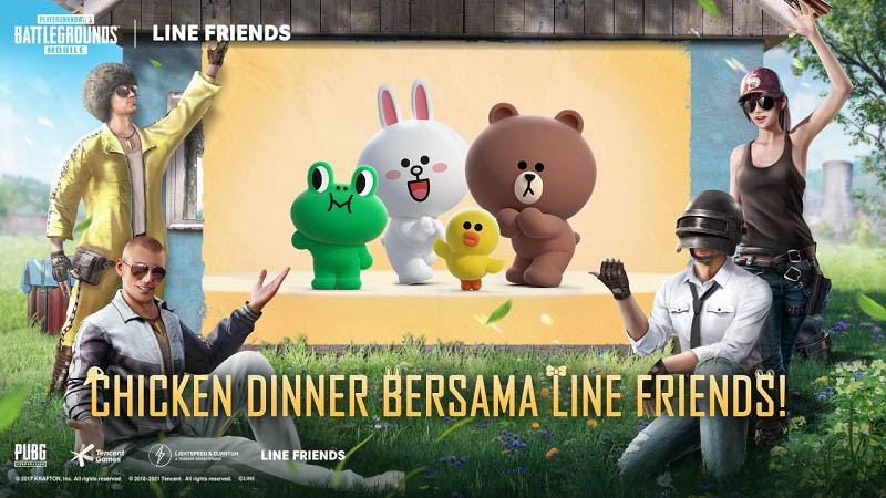 PUBG Mobile X LINE FRIENDS: Perayaan Kemeriahan Kolaborasi!
