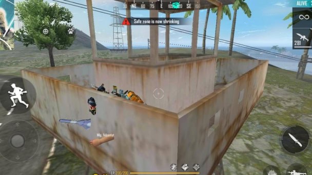 Sembunyi - kill di Free Fire