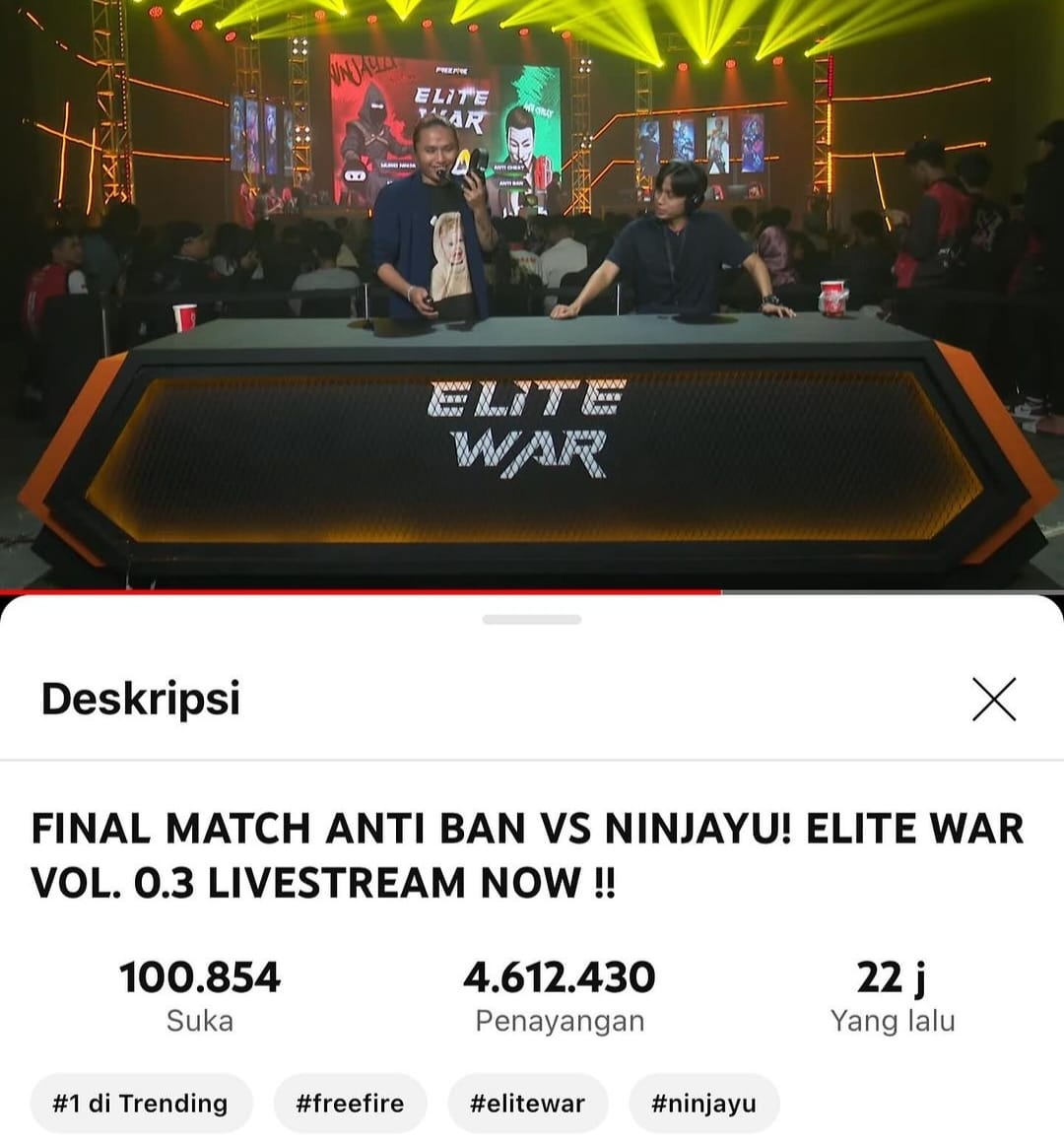 Elite War 0.3 Ninjayu VS Anti Ban