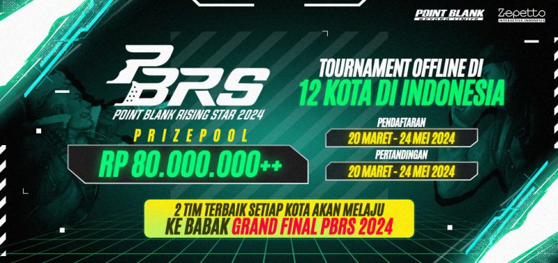 Point Blank Rising Star 2024 Buka di 12 Kota Indonesia