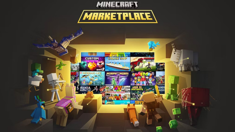 Minecraft Marketplace Pass Dirilis: Toko Resmi Mojang