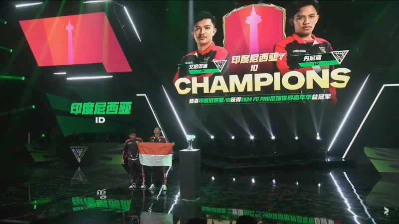 EA Sports FC Pro Mobile 2024, Indonesia Juara!