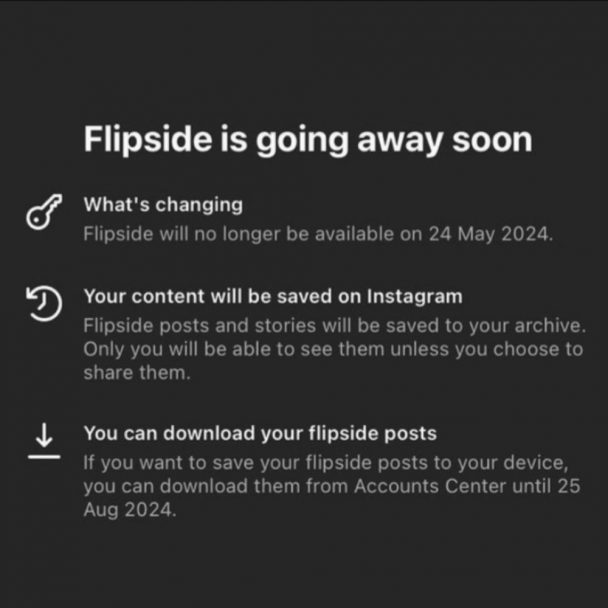 Fitur Flipside Instagram akan segera dihapus, benarkah karena gak laku?