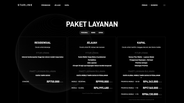 Harga Starlink