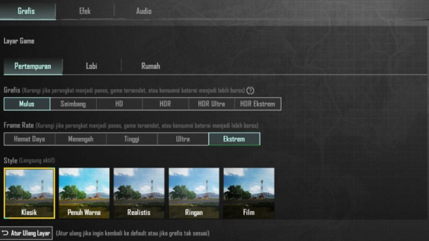 Kualitas Grafis PUBG Mobile