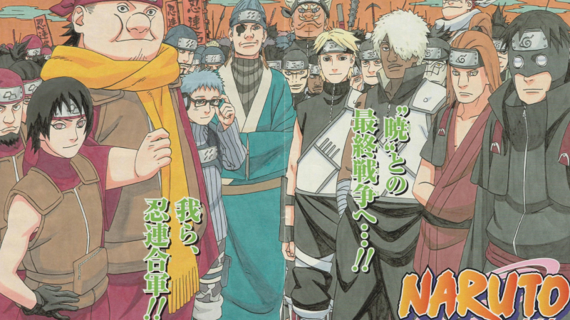 Sistem Organisasi Shinobi di Serial Naruto