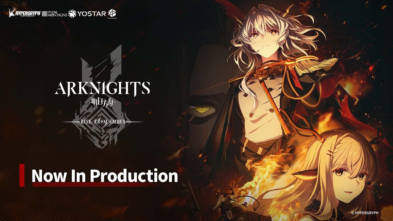 Anime Arknights: Rise from Ember Resmi Rilis Trailer Terbaru