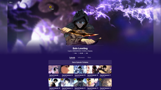 Baca Solo Leveling Gratis KakaoWebtoon