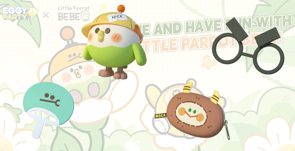 Item Eggy Party x Little Parrot bebe