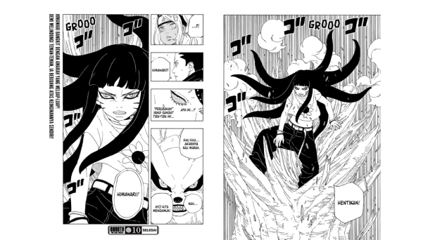 Himawari jadi Jinchuriki