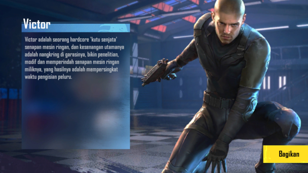 Karakter PUBG Mobile Victor