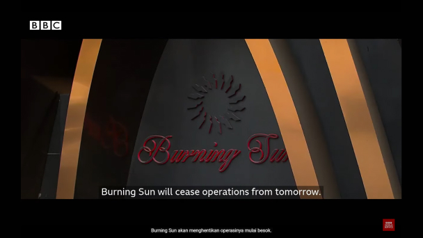 Kelab Burning Sun Korea