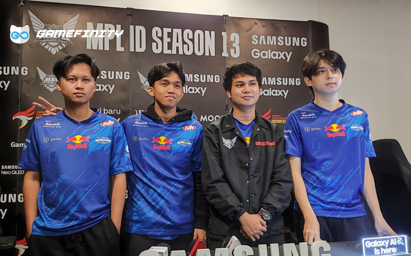 Hoki Lawan AURA Konferensi Pers RBL MPL ID S13