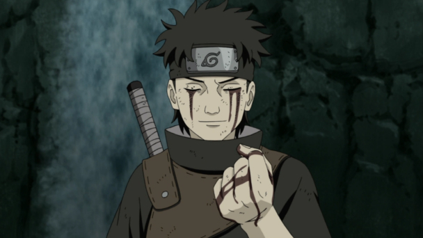 Shisui Memberikan Matanya ke Itachi