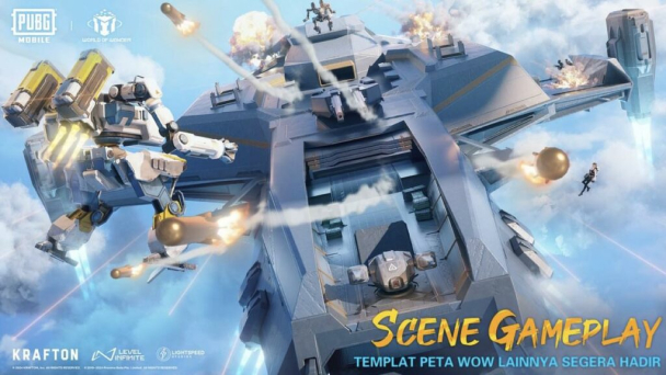 cara dapatkan robot di PUBG Mobile Mecha Fusion